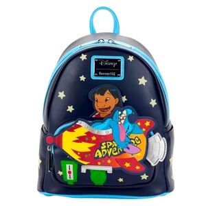 Loungefly Glow in the Dark Space Adventure Mini Backpack NWT
T#10